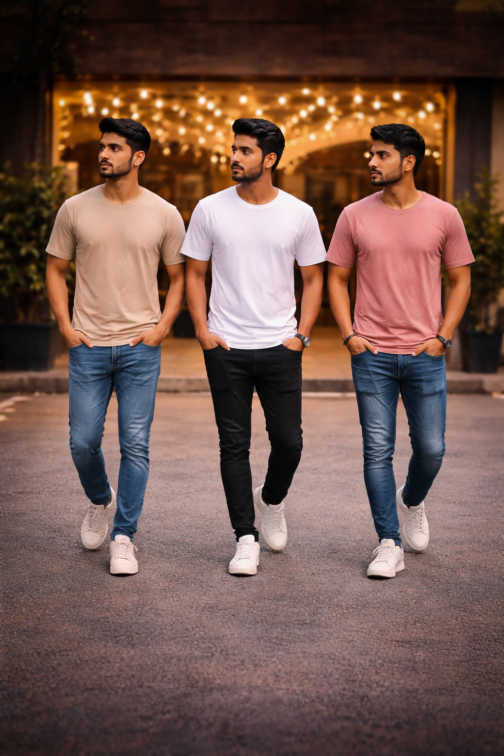 Casual T-Shirt & Jeans